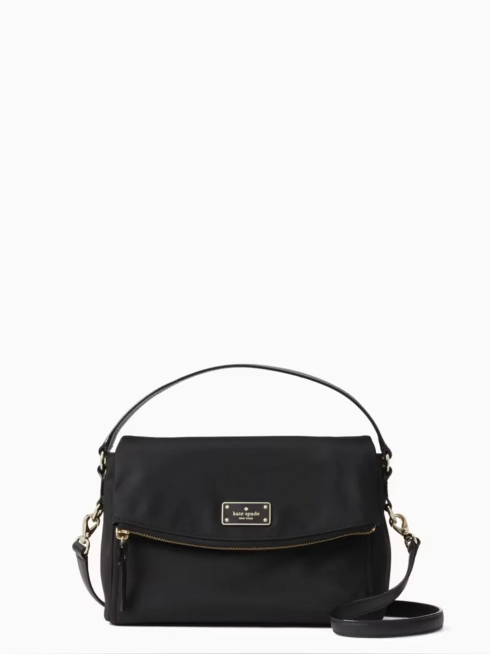 KATE SPADE Blake Nylon and Leather Crossbody - Picture 1 of 10
